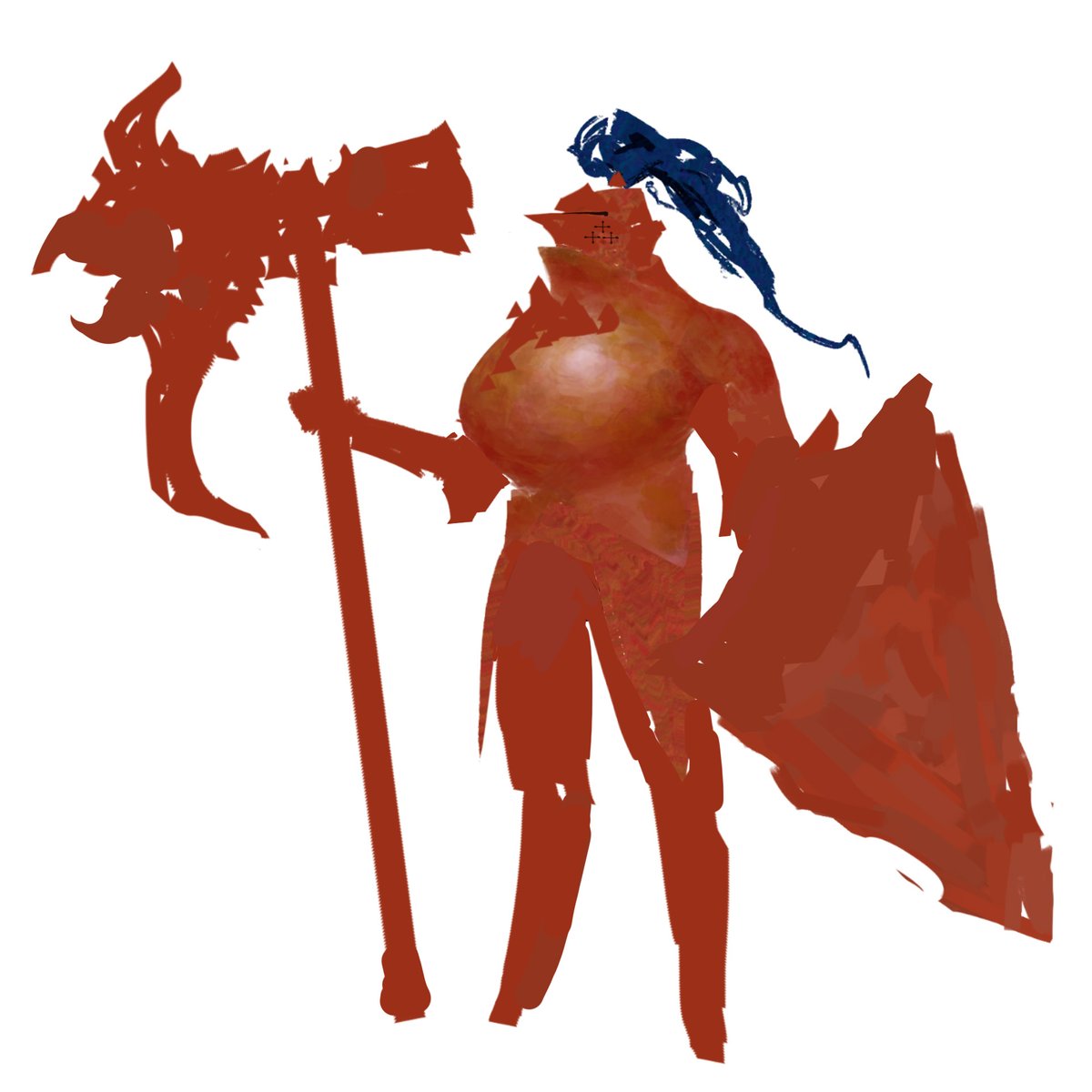edgarkogan's tweet photo. A small sketch of the orange knight🟠 https://t.co/e2YbfbYr6u