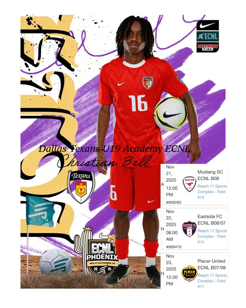 Christian Bell, Class of 2026!
<a href="/DallasTexans08B/">Dallas Texans 08B Academy ECNL</a> 
<a href="/DTexansSC/">Dallas Texans Soccer Club</a> 
<a href="/TheDallasTexans/">Dallas Texans</a> 
<a href="/ECNLboys/">ECNL Boys</a>
