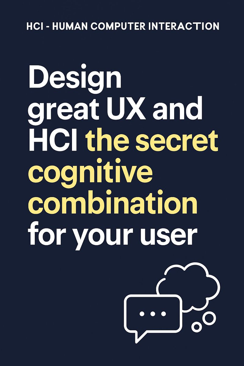 siladityagupta's tweet image. Human-Computer Interaction (HCI) is the study and practice of designing digital systems that people can use easily and enjoyably. It blends psychology, design, and technology to create smooth, intuitive experiences between humans and machines.
siladityagupta.blogspot.com/2025/11/hci-hu…