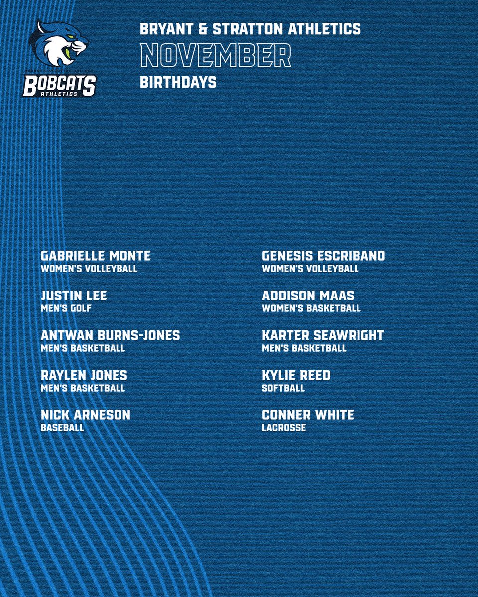 These athletes are celebrating their birthdays this month!

#happybirthday