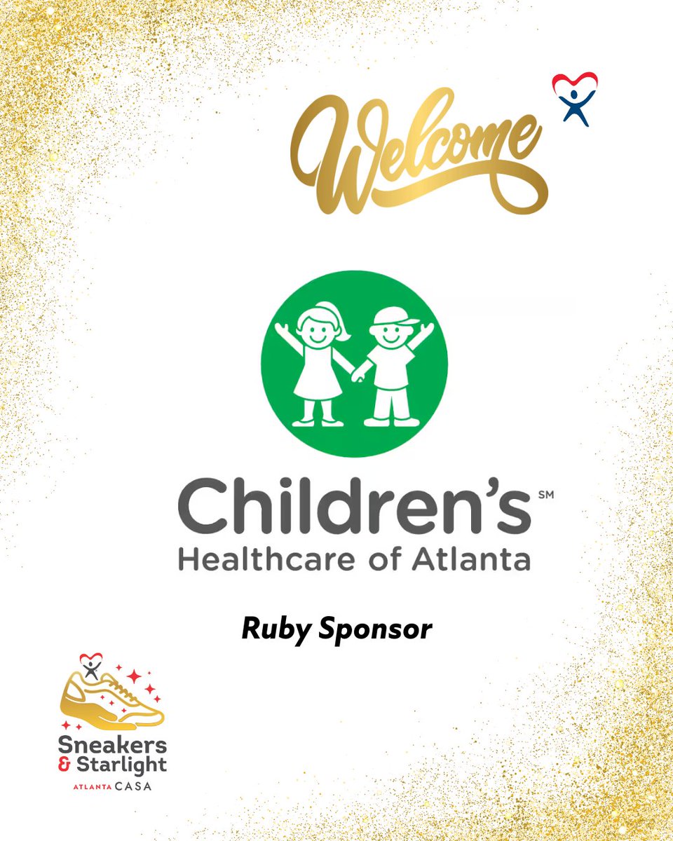 Welcome, CHOA! We couldn't be prouder to welcome these wonderful folks to our Sneakers &amp; Starlight sponsors. Don't forget: if you still need tickets, visit tinyurl.com/hbewc5rm. <a href="/childrensatl/">Children's</a>