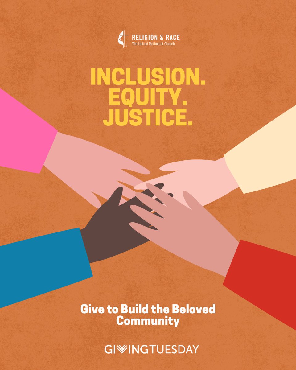 gcorrumc's tweet image. The season of giving is upon us! Giving Tuesday is your opportunity to help build a more just, inclusive, and grace-filled Church. Don’t miss it!

#GivingTuesday #GCORR #UMC