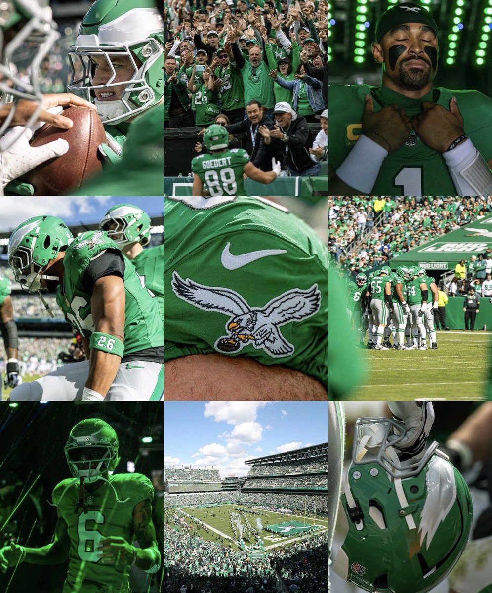 KELLY GREEN WEEK 

LETS GO BIRDS 
#FlyEaglesFly