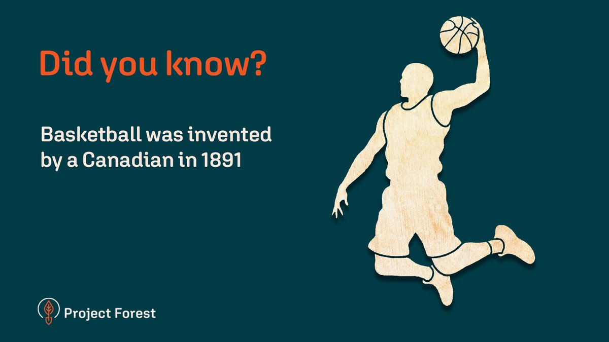 ProjectForest_'s tweet image. Canadian History Week

Basketball was invented by Canadian James Naismith in 1891!

It used peach baskets and soccer a ball.

Great ideas grow from Canadian roots.

Let’s start our next big idea together: projectforest.ca/contact-us

#CanadianHistoryWeek #JamesNaismith #ProjectForest