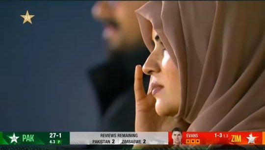 aliamber04's tweet image. When Babar got out, PTV caught my sad face. #PakVsZimbabwe