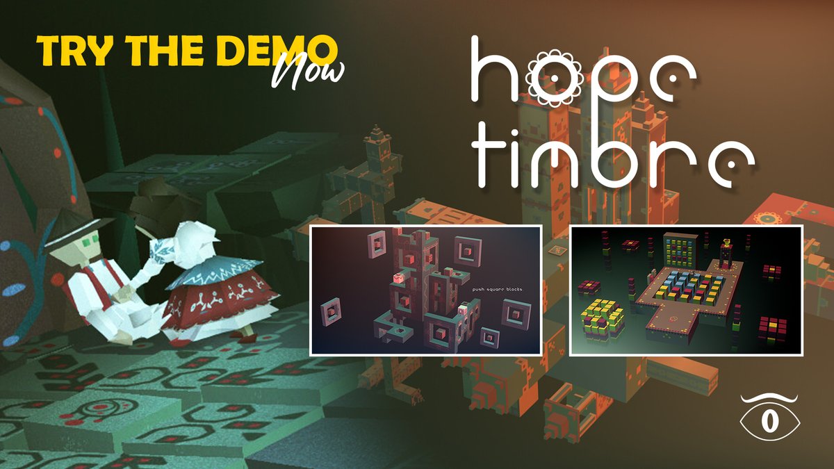 The Hope Timbre demo felt brilliant to me. It takes the complexity of puzzle games into a comfortable space, where the art and music guide you naturally. Making something this polished look simple just shows there's very experienced talent behind it

#indiegame #indiedev