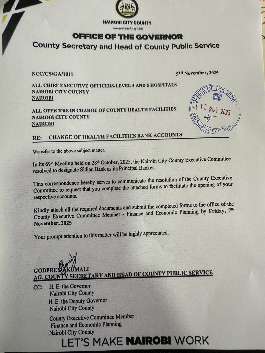 C_NyaKundiH's tweet image. ❗🇰🇪 SIDIAN Bank steals Ksh4.2 million from Health Workers. 

CHECK THE DIFFERENCE 

Hi Nyakundi, 

Community Health Workers (CHWs) used to receive KSh3500 per month for work done. 

A few days ago, Nairobi County Government instructed that all payments be made through…