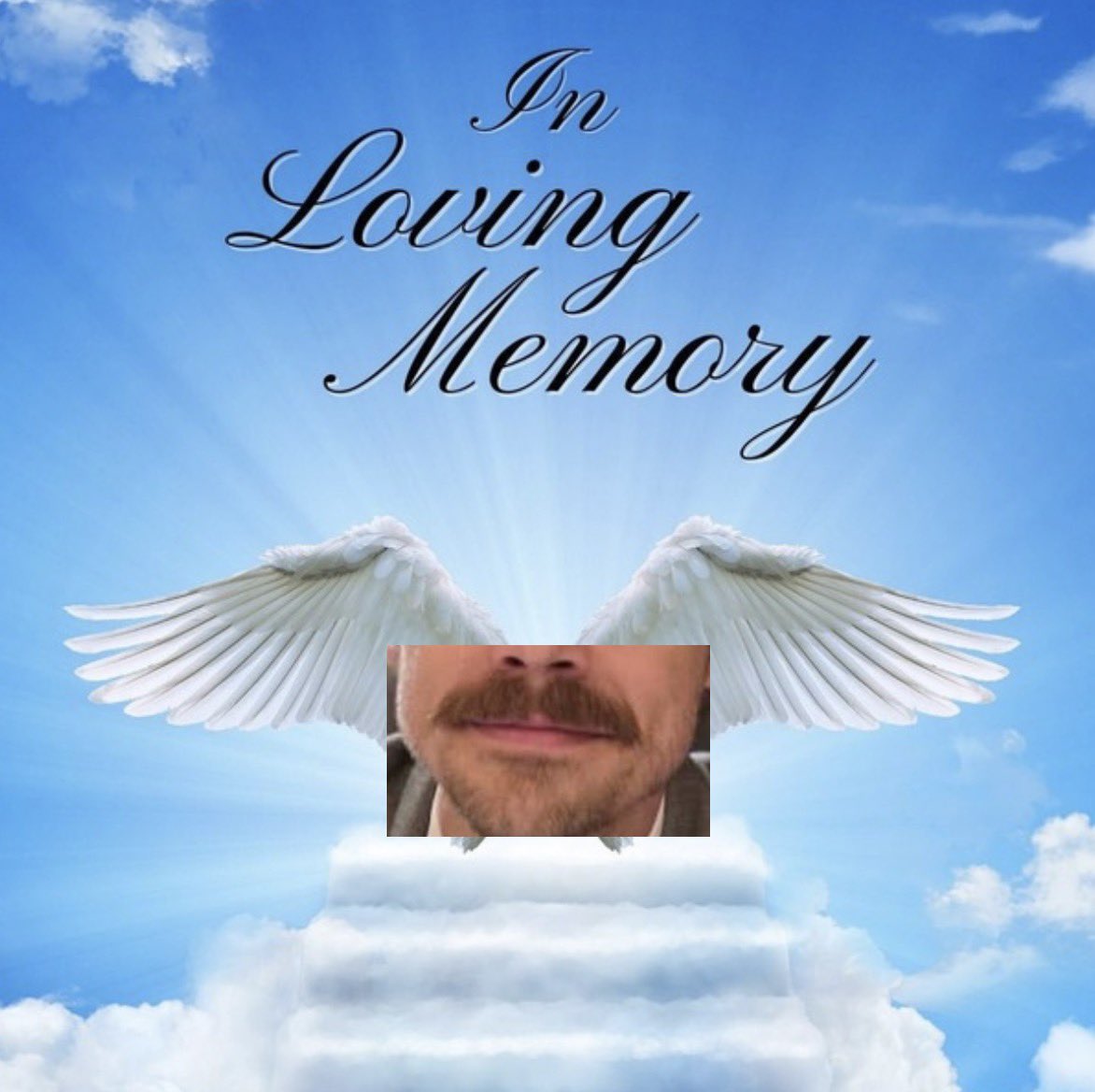 stacheharry's tweet image. He served looks. He served vibes. Now he serves the angels😔🙏