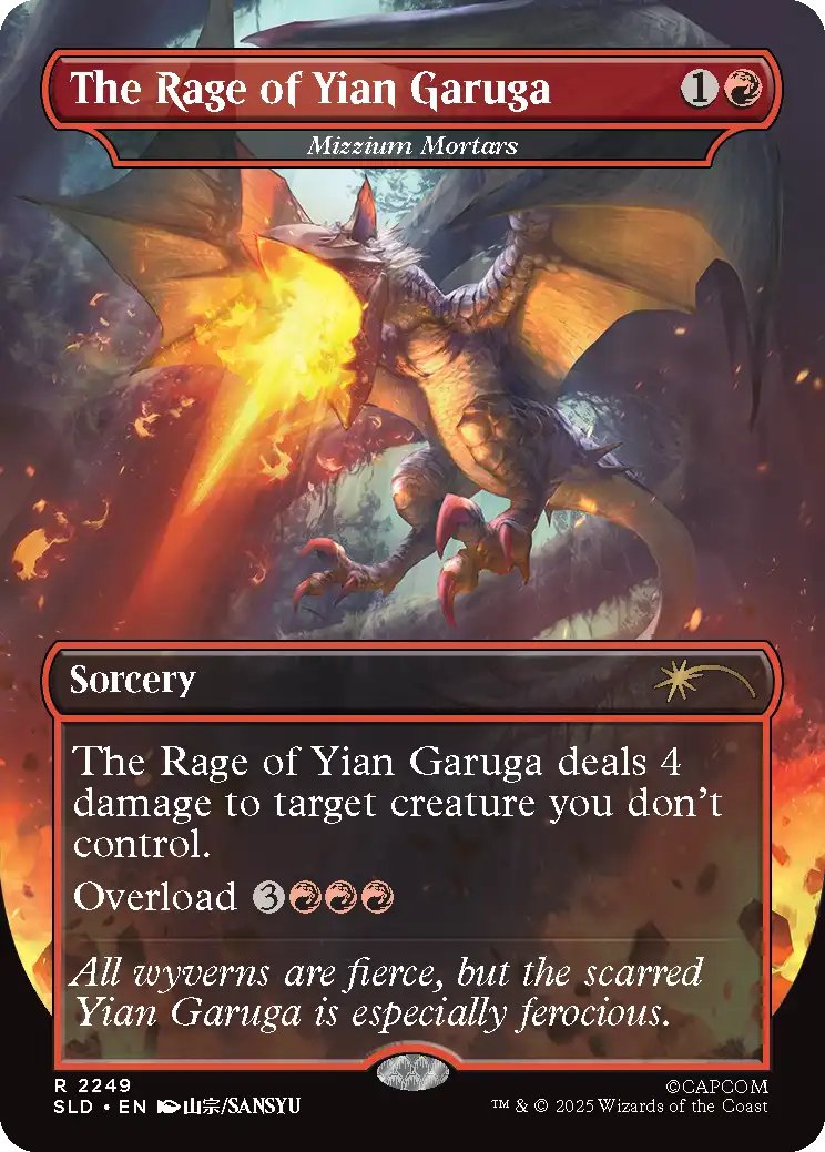 MHKogath's tweet image. Official cards from the Magic the Gathering Secret Lair: Monster Hunter Superdrop 🧵
