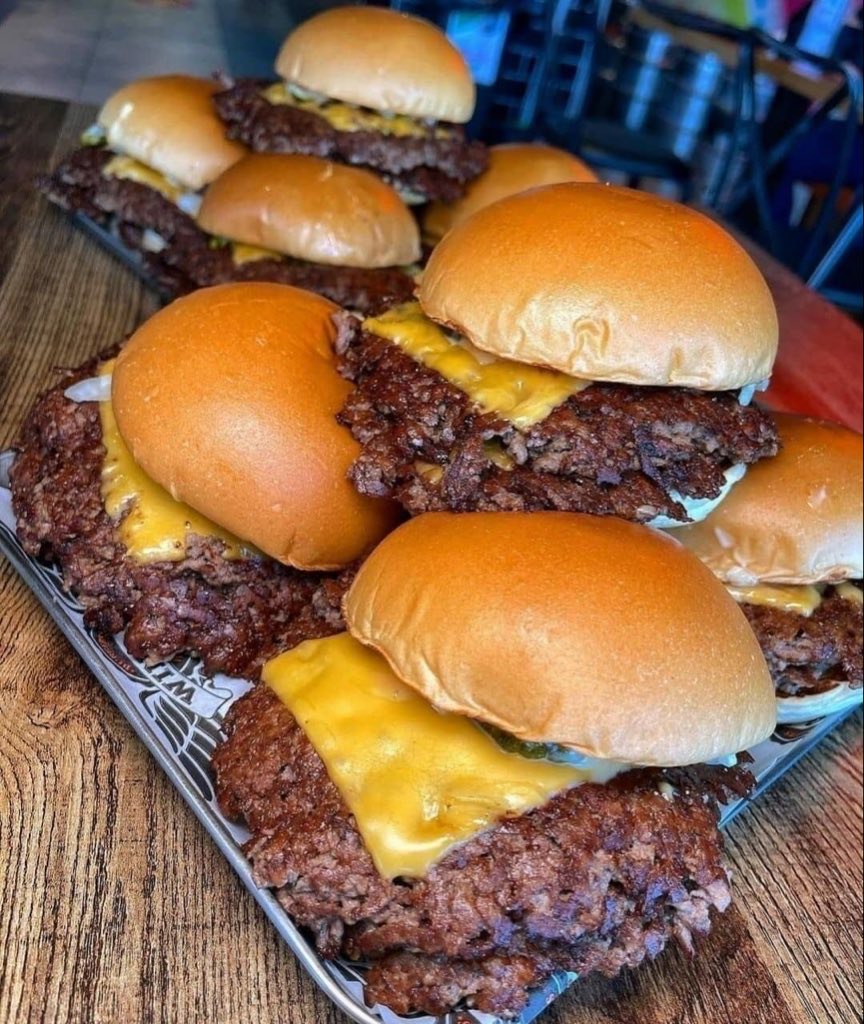 Say you get $1k for each burger you eat..
How many are you eating?