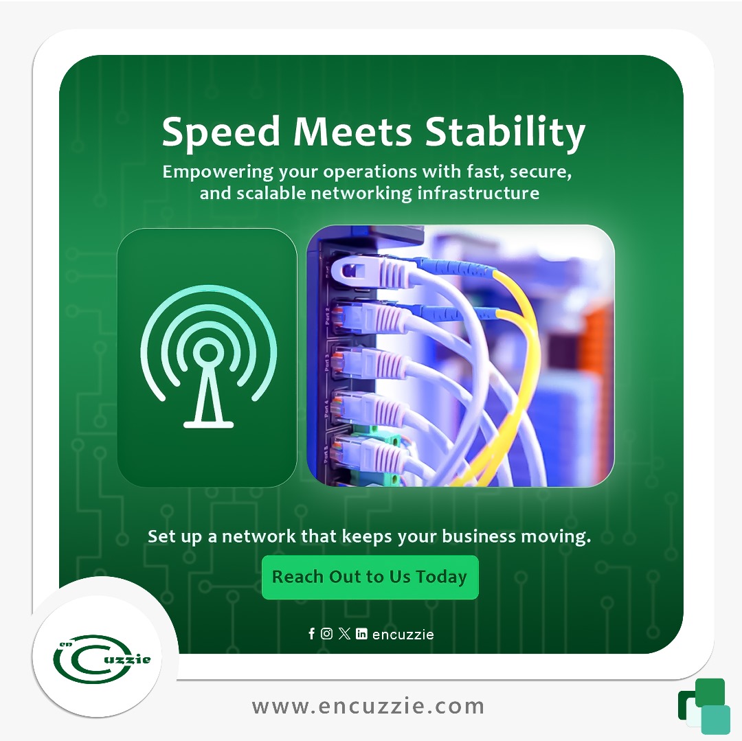 EnCuzzie's tweet image. Ultra-fast connectivity, Rock-solid stability, Scalable solutions for growing teams, Security you can trust. Ready to level up your network? Bring in the chat #CloudComputing #networkingprotocols

#5IVEALIVETOUR Davido #encmediaone Wike, Gov Makinde, Baka Clash #NGRPRESIDENT