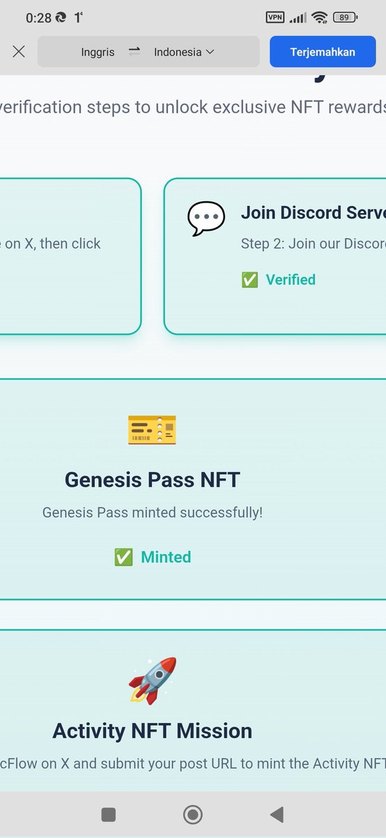Just minted genesis NFT by <a href="/ArcFlowFinance/">ArcFlow Finance</a>