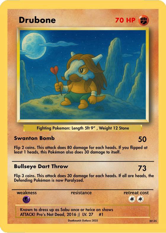 drewparkerposts's tweet image. POKÉMON CARDS AND RESTOCK OF CUSTOM DARTS ADDED TO THE MERCH STORE.

Catch ‘em all or catch these hands. 🥊