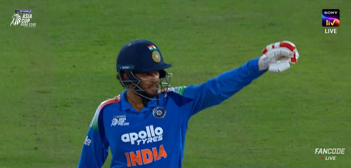 CricCrazyJohns's tweet image. - Fifty with bat ✅
- One wicket with ball ✅

HARSH DUBEY - THE STAR OF INDIA A IN THE MUST WIN GAME 🇮🇳 Future of SRH &amp;amp; India.

Jitesh Sharma led India A qualified into the Semis in the Rising Star Asia Cup.