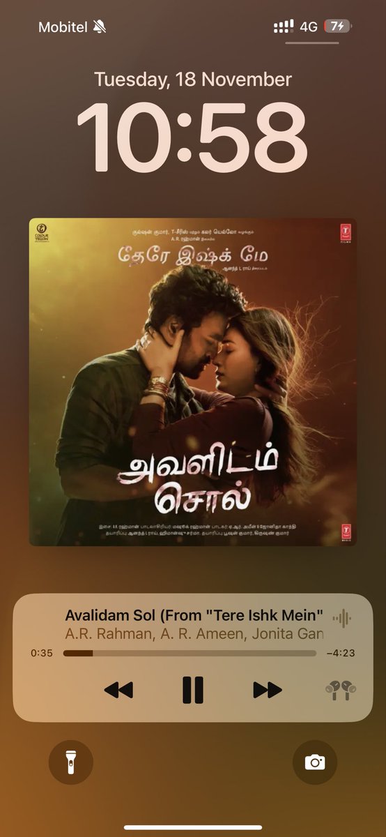 antonamrish123's tweet photo. @arrahman just magic 

noone can match this level of grandeur. 

#TereIshkMein #Dhanush https://t.co/v289E7JcNo