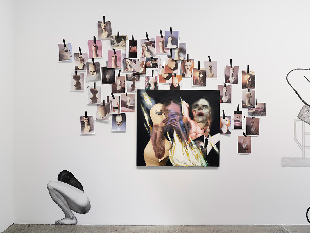 Installation views by #AmberaWellmann that was recently on view at the gallery last month.