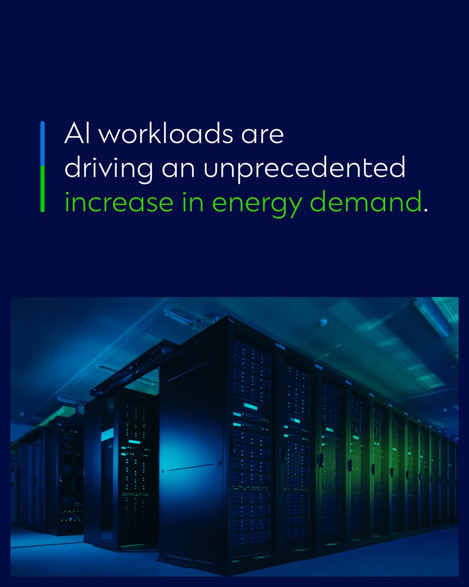 StanChart's tweet image. The physical infrastructure for AI, particularly data centres, requires significant amounts of electricity for both operation and cooling. Businesses and markets are looking for ways to support transformative AI capabilities, while delivering resilience, alongside sustainable…