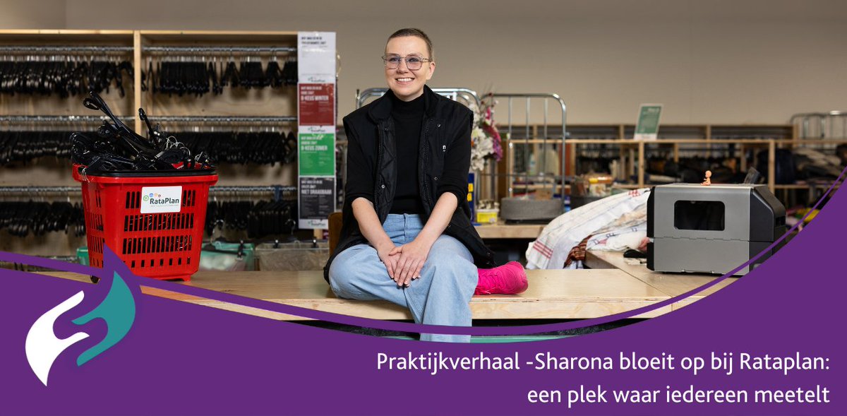 Bij kringloopwinkel Rataplan Arnhem vond Sharona meer dan een baan. Samen met Rataplan helpen we bij Scalabor mensen ontdekken wat ze wél kunnen.

#Werkgeluk #Inclusie #Scalabor #Rataplan #YOUproject #KansenCreëren scalabor.nl/2025/11/18/sha…