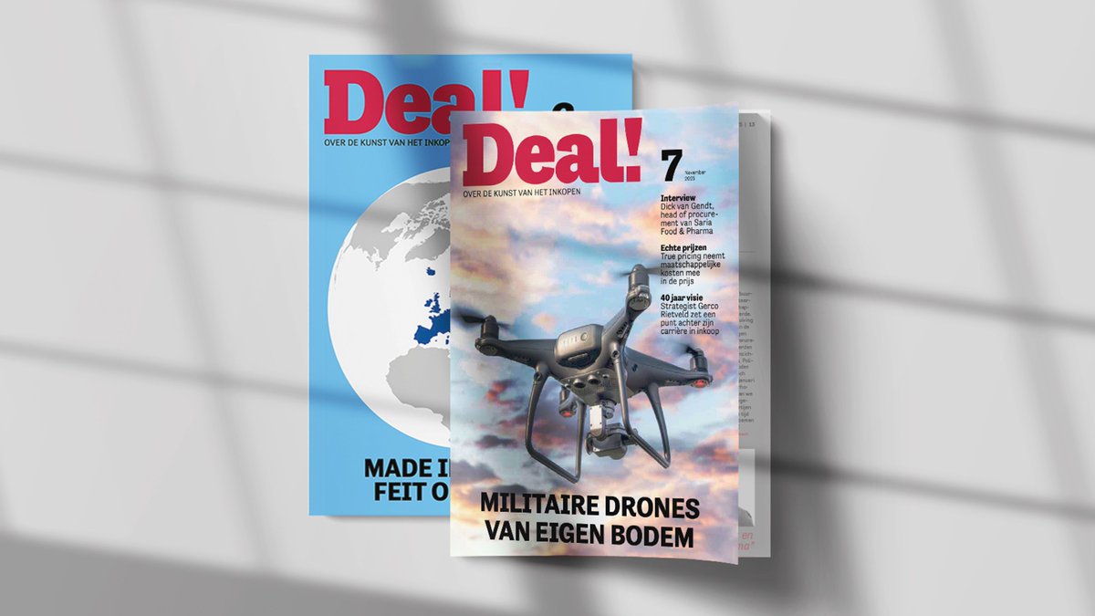 📘 Deal! #7 (november 2025) is uit!
Lees hoe inkoop werkt aan echte prijzen, duurzame impact en innovatie.
➡️ Nu digitaal beschikbaar voor Nevi-leden: bit.ly/3LUBi4J

#Deal7 #Nevi #Inkoop #Duurzaamheid