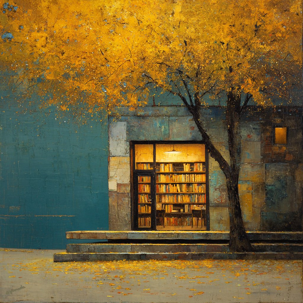 JimBeattie18's tweet image. &quot;So I wait for you 
like a lonely house,
till you will see me again 
and live in me.
Till then my windows ache.
              (Pablo Neruda)
~
Kaoru Yamada art.