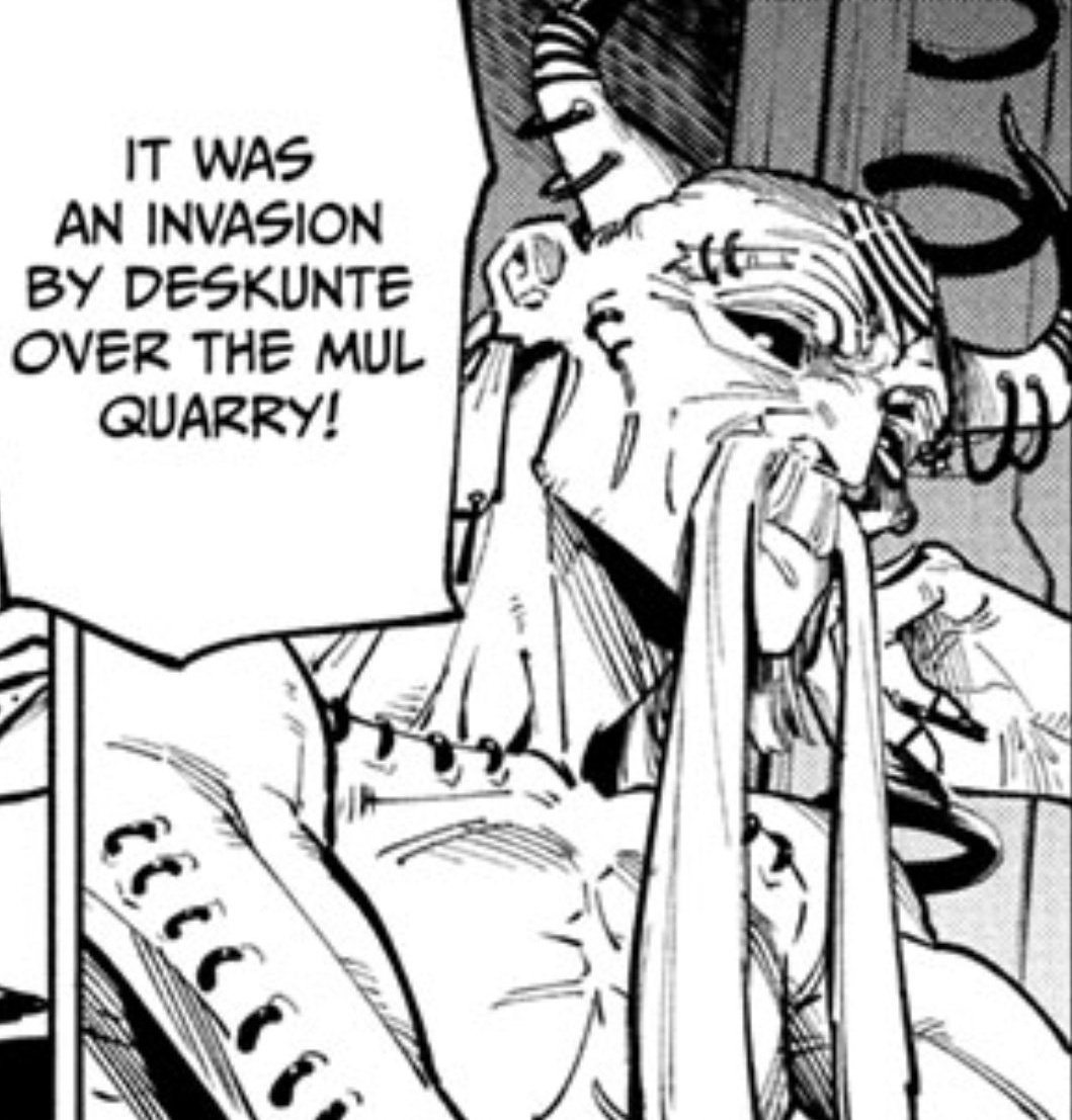 ShadzMangaOnly's tweet image. Deskunte king got something special going on with that eye...
#JujutsuKaisenModulo #Modulo #JJK