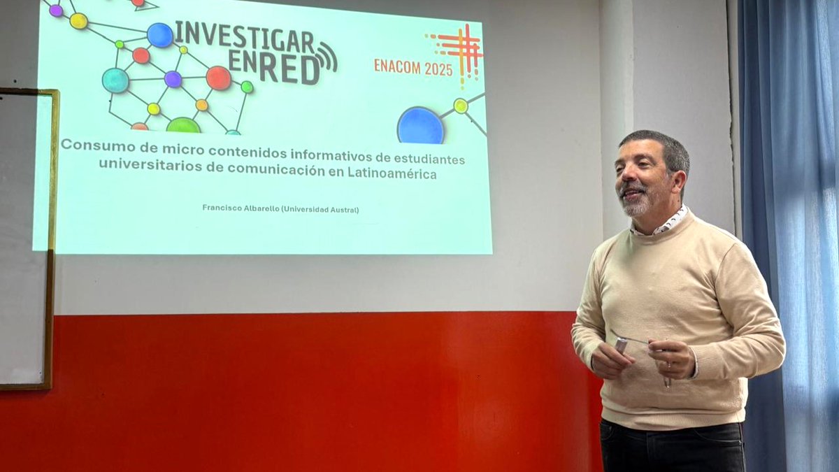 Facultad de Comunicación · Universidad Austral tweet media