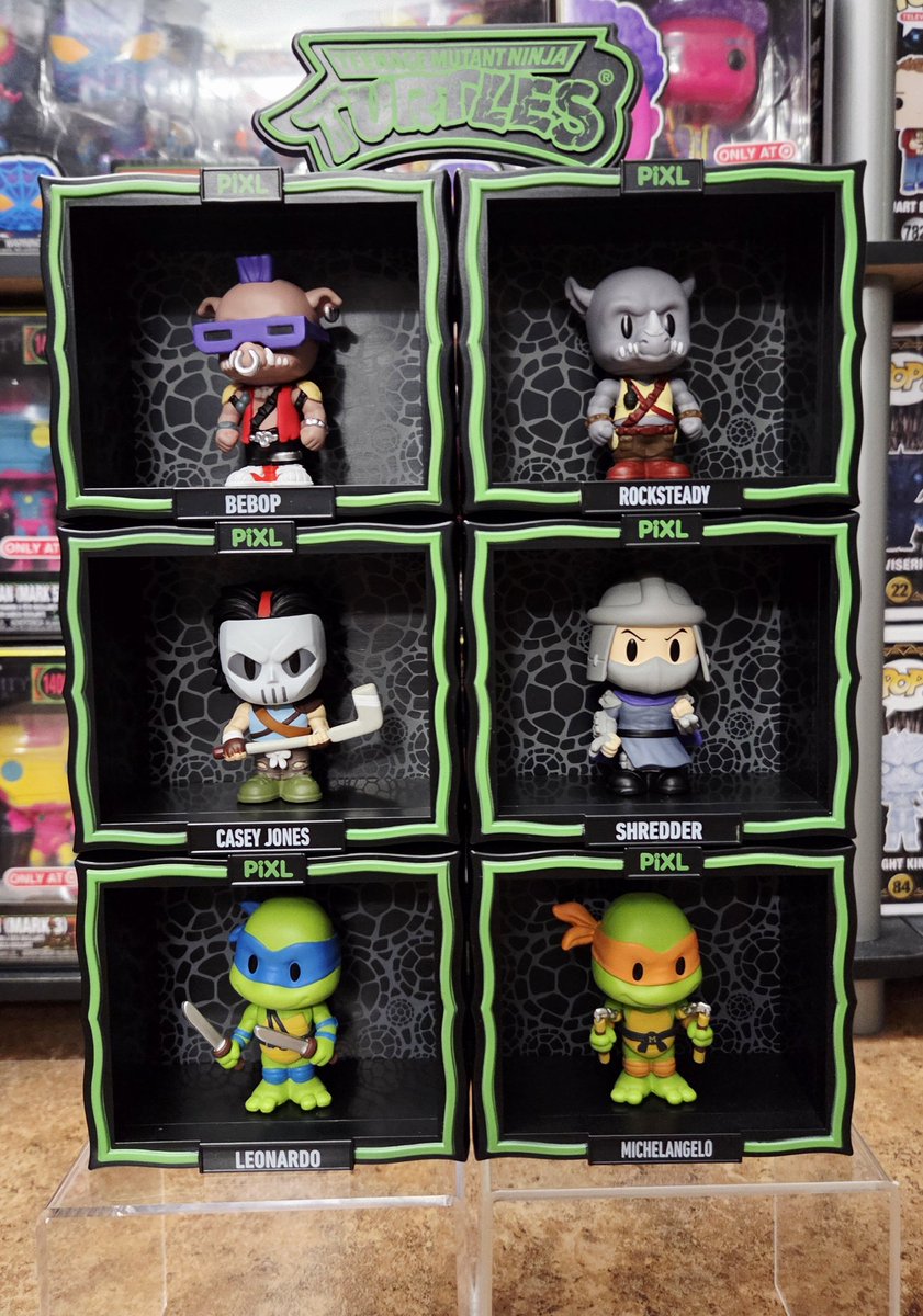 ironman2691's tweet photo. Mail call💌!! The Pixl set of TMNT🐢 was arrived! I must say I've been getting into these Thillyjoy Pix and Pixls. They are so dope! #Thrilljoy #Pixl #TMNT #Collectables https://t.co/UdP1fw9LCZ