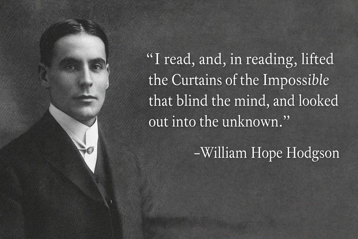 cpwebster77's tweet photo. A very short vid I've made about the writer William Hope Hodgson, after discovering he once lived down the road from me...
William Hope Hodgson - Writer on the Borderland https://t.co/NLejhsXyzt via @YouTube https://t.co/2bzj0GQsan