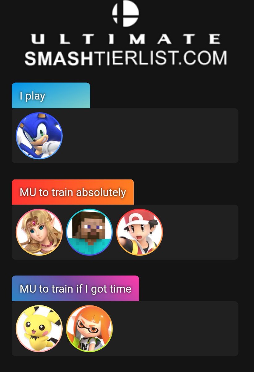 Voici mes MU à taffer pour samedi, si vous jouez ces persos ou connaissez des joueurs manifestez vous 🙏🙏‼️