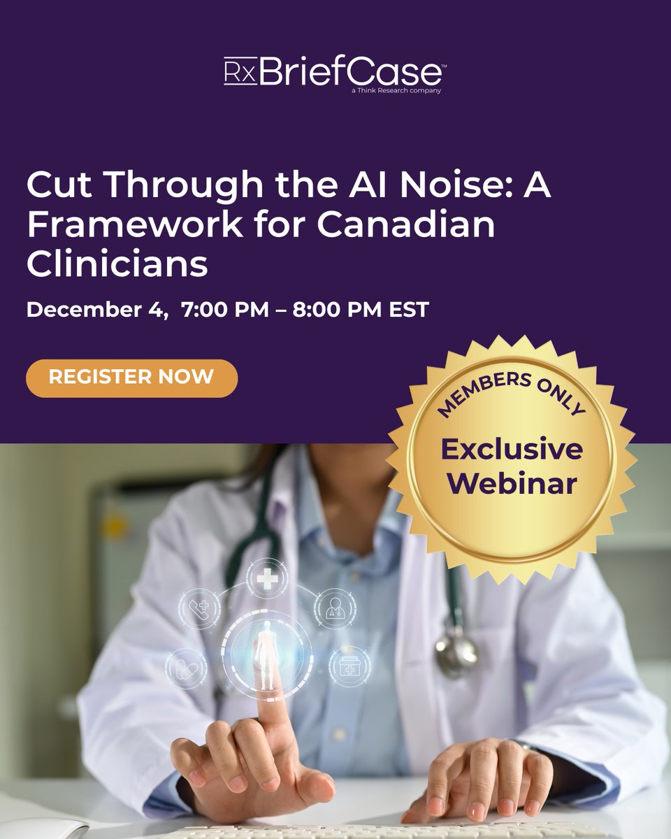 How do you decide whether an AI tool belongs in your clinical workflow?

On December 4, 7–8 PM EST, this webinar will explore key ethical questions, common risks, and a practical framework clinicians can use when assessing AI solutions.

Register Now!  👉 ow.ly/zxZE50XtEwZ