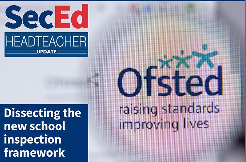 SecEd Podcast: A new episode dissects the revised #Ofsted inspection framework, setting out actions #schools can take now to prepare. Includes advice on the 'secure fit' model, the 'expected standard', the #inclusion focus, the 90-minute call &amp; the nominee buff.ly/Fhtumbi