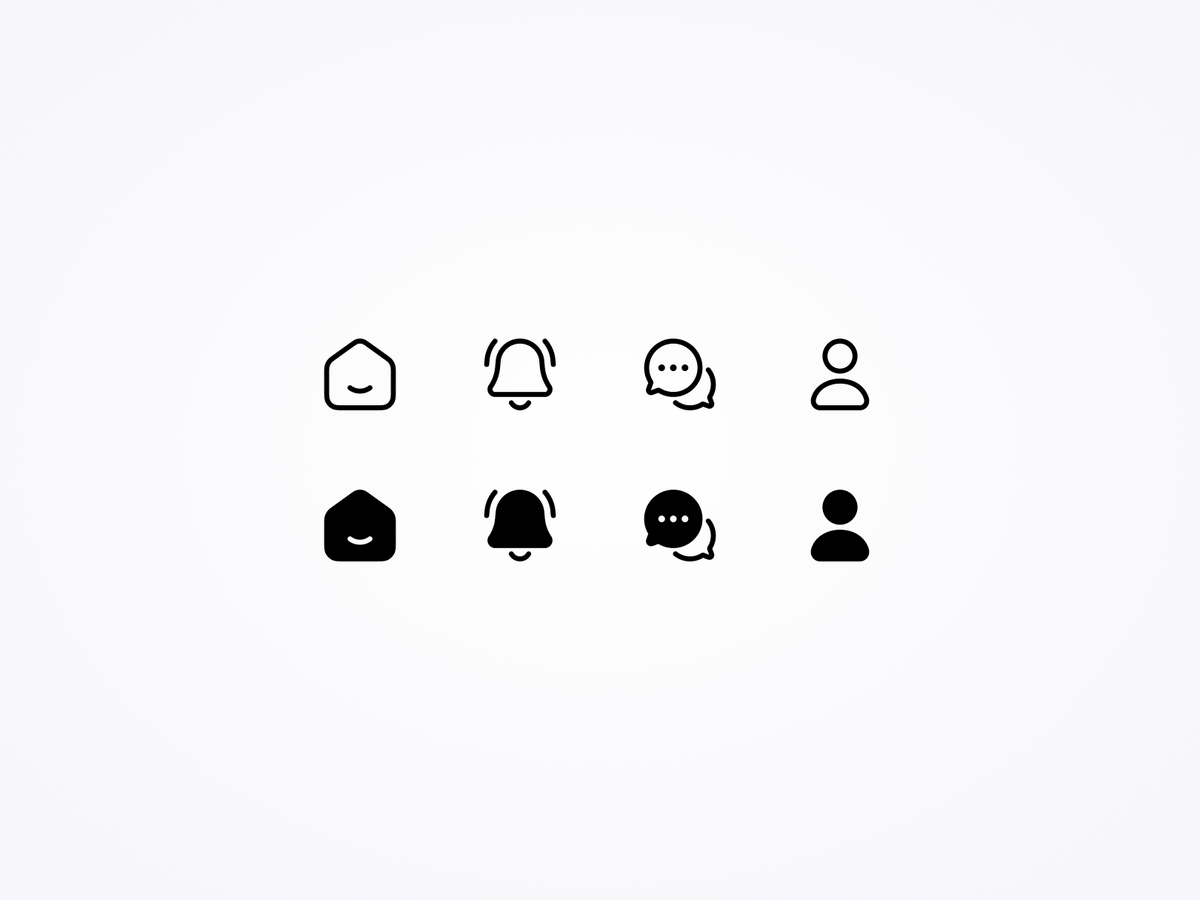 ZappiconLabs's tweet photo. Clean line and filled icons, carefully crafted for precision. https://t.co/Nt1gJoJByx