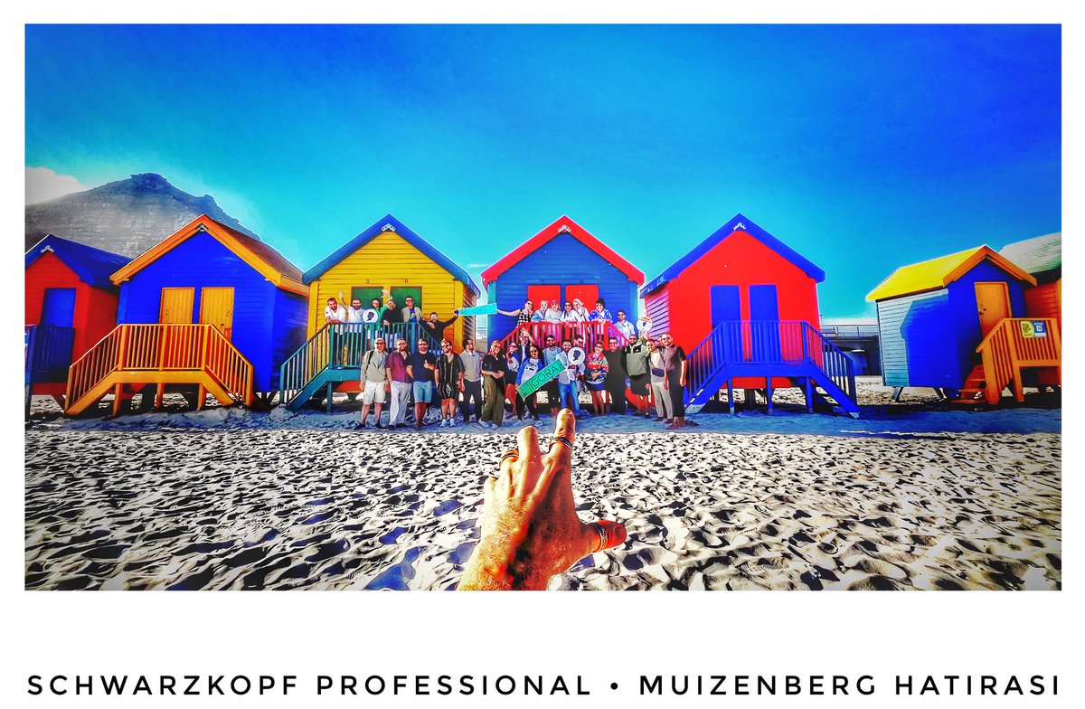 MUIZENBERG BEACH • ÇOK GÜZEL
Schwarzkopf • Partners in Craft konuklarımızla Muizenberg Plajı anısı...

ÖZGE ERSU

@schwarzkopfprotr
#partnersincraftcapetown