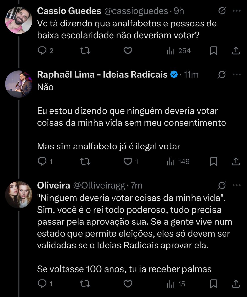 raphaellimasp's tweet image. Olha o que o estatismo faz com a cabeça da pessoa

O sujeito acha absurda a noção de... consentimento
