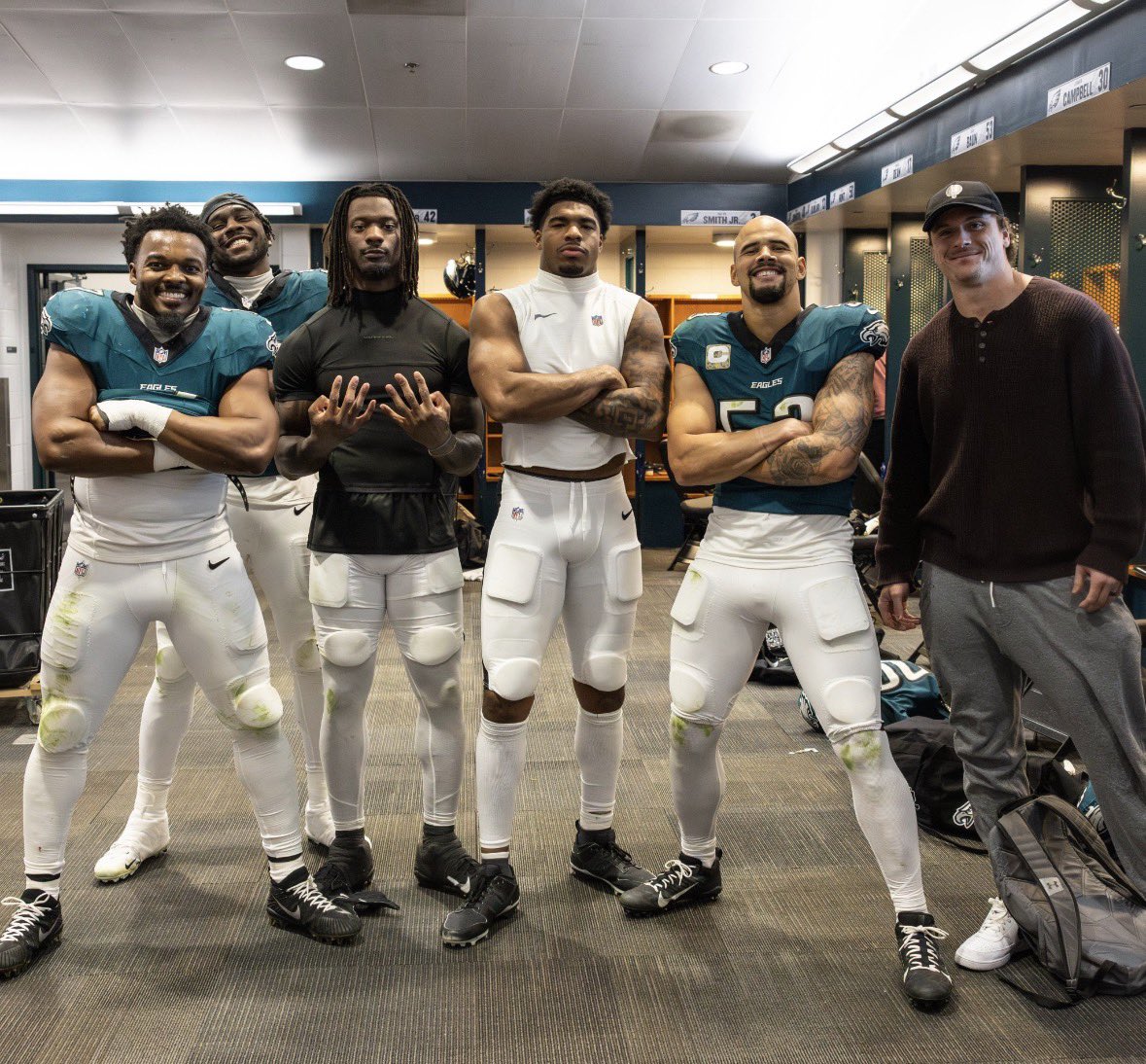 BEST LINEBACKER ROOM IN THE NFL (<a href="/Eagles/">Philadelphia Eagles</a>)

 #FlyEaglesFly