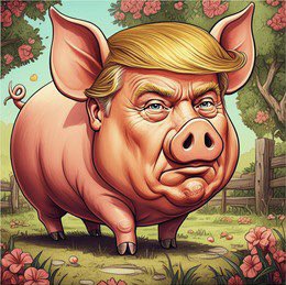 PeterSamStudio1's tweet image. Piggy-in-Chief