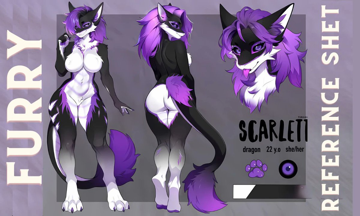 Armin69669's tweet image. Another furry ref sheet done : ) 
#artwork #artist #Referencesheet #art #commissionopen