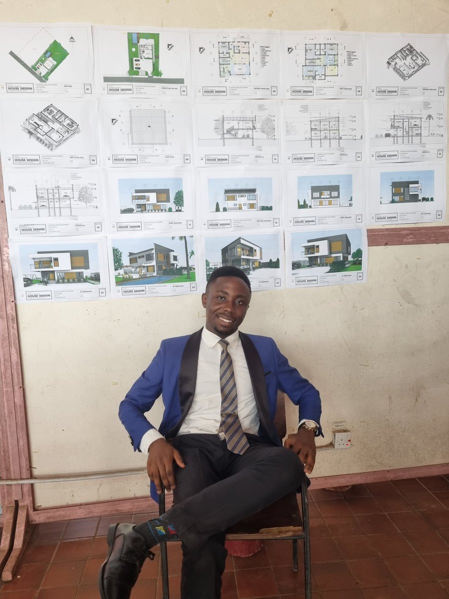 visualsbyjohn_'s tweet image. I just completed my first design project as a Part 4 Architecture Student.

• A 4-Bedroom Residence 

Software: Autodesk Revit.