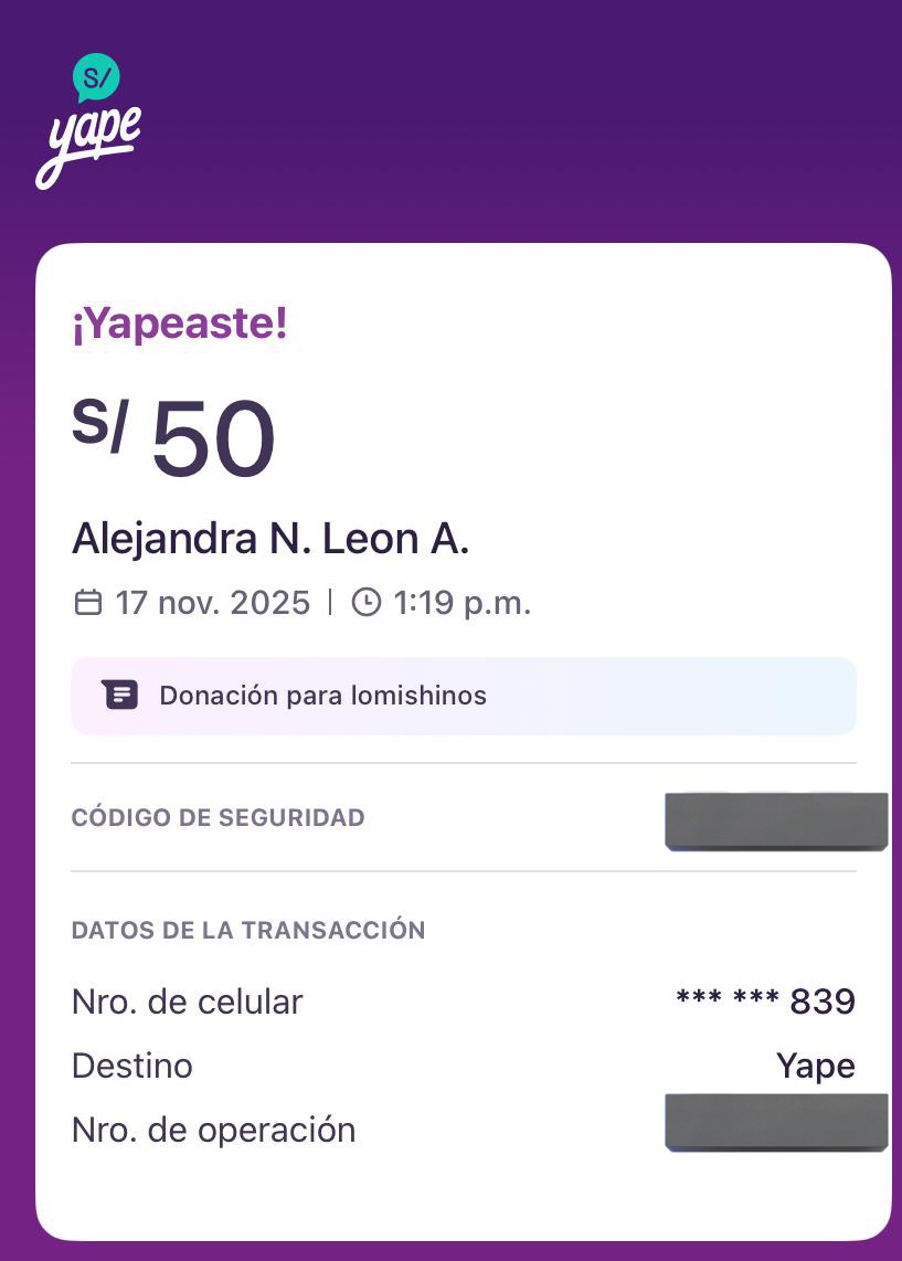 Amigos el pedido de ayuda está avanzando vamos s/80. De s/384.50  todo suma amigos por favor ayudennos con sus RT 🙏🙏 yape/plin : 916599839 Alejandra Leon todo suma desde ya mil gracias 🤗