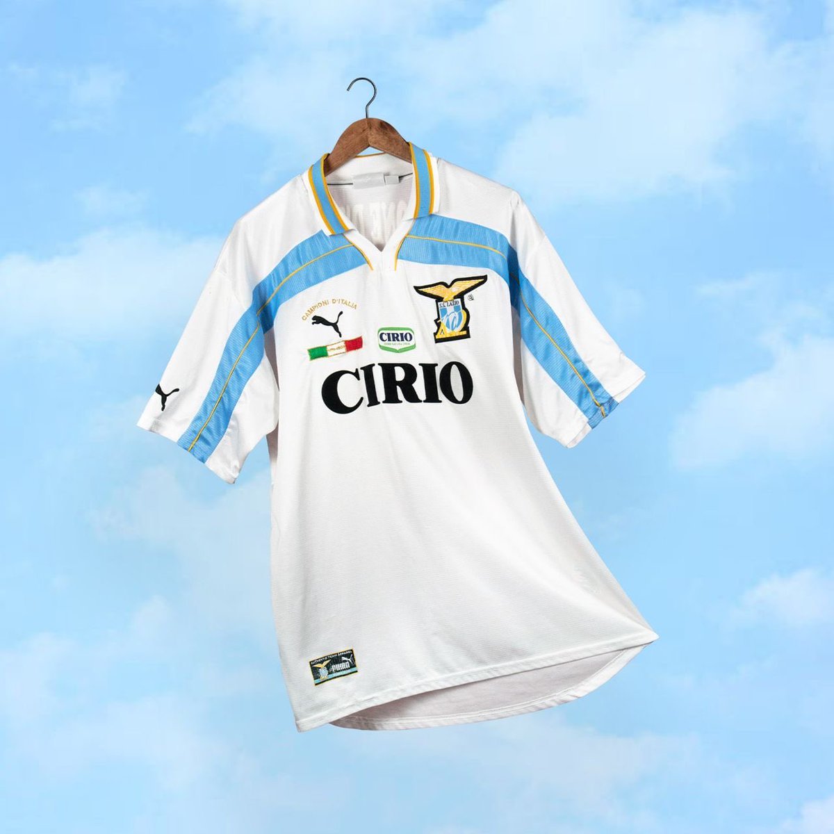 dolapocarter's tweet photo. Lazio centanary retro 
🏷️N25,000 https://t.co/4YLckFlgpy