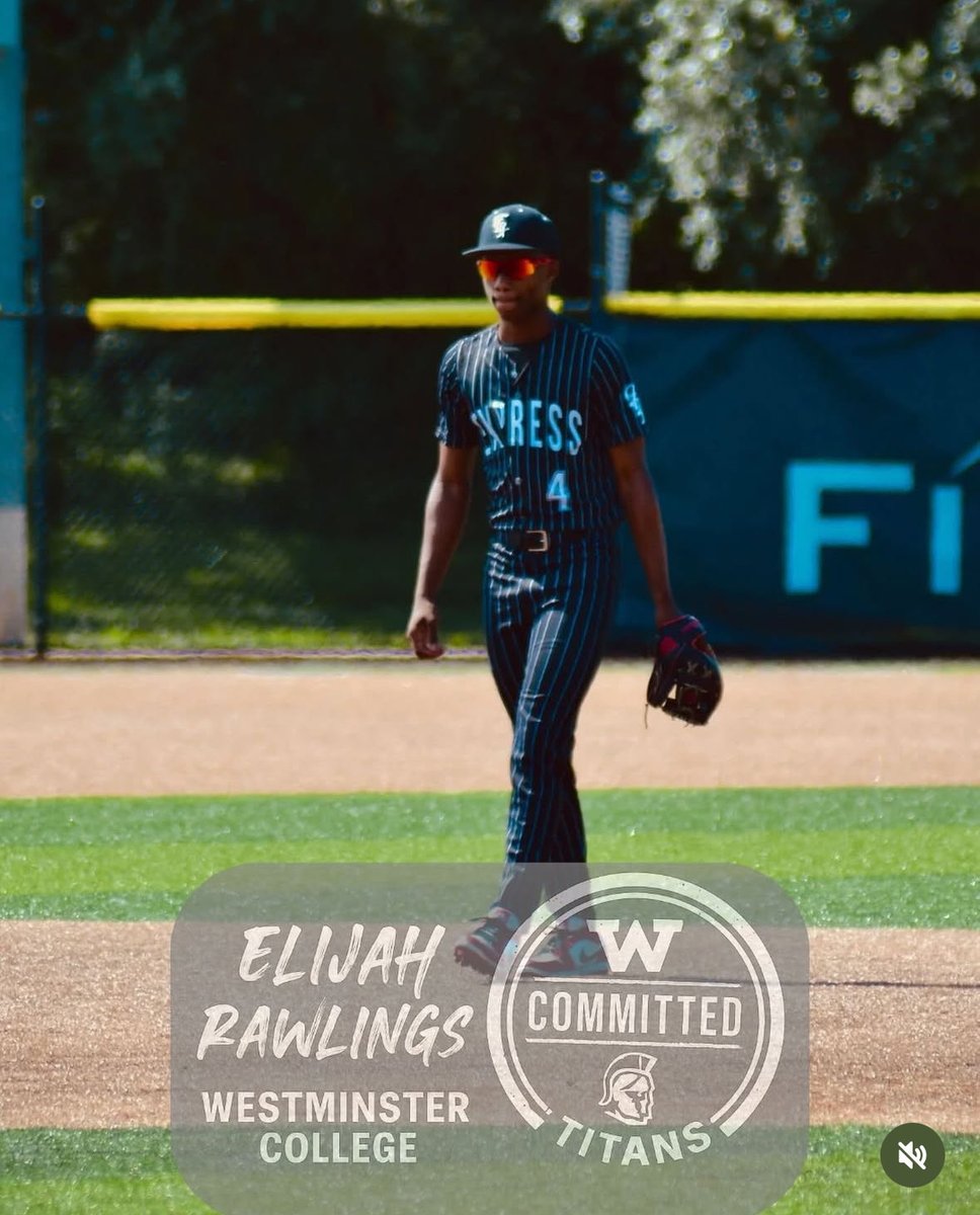 CONGRATS BIG E on your commitment to further your education and baseball career💪🏾 <a href="/WC_Titans/">Westminster Titans</a> getting a great player and even better young man! <a href="/2_elijah_4/">Elijah Rawlings</a>