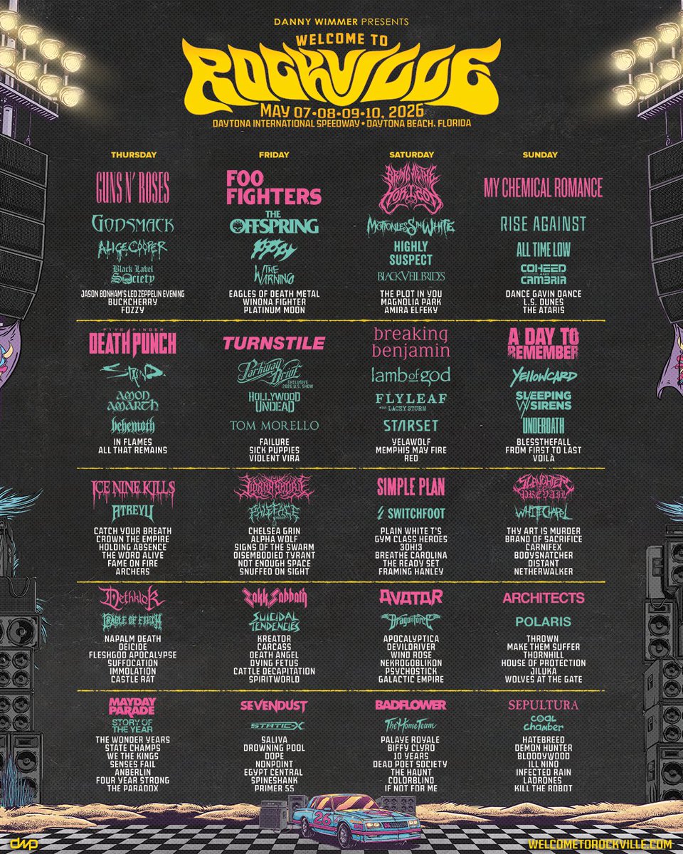 PolarisAus's tweet image. We’re headed to Daytona Beach for Welcome To @RockvilleFest 2026🤘Tickets on sale Now!