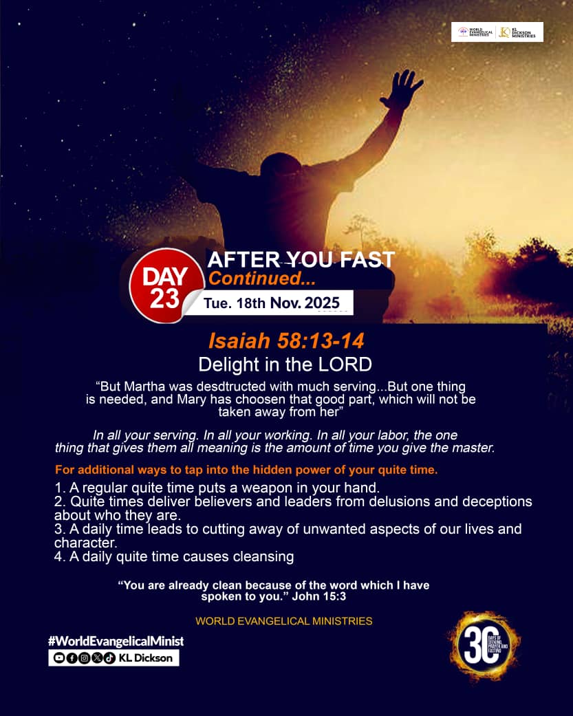 CFCFORTPORTAL's tweet image. #PrayerAndFasting Series
#30Days
#WorldEvangelicalMinistries