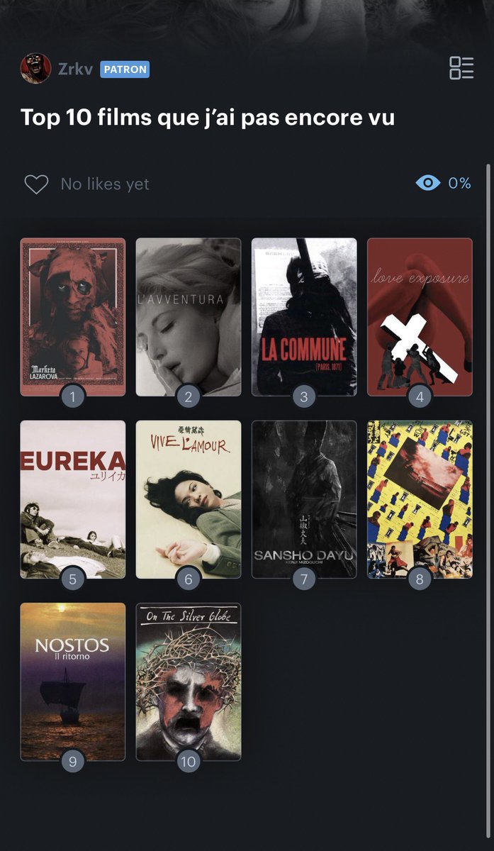 Zrkvvvie's tweet image. je suis la tendance, les films que j’ai pas encore vu mais c’est quand même mes préférés