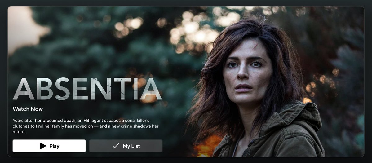 _Nana_Kc's tweet image. Absentia on Netflix 👌🔥🔥
Worth your time..3 episodes in and I am hooked..#Absentia #Netflix