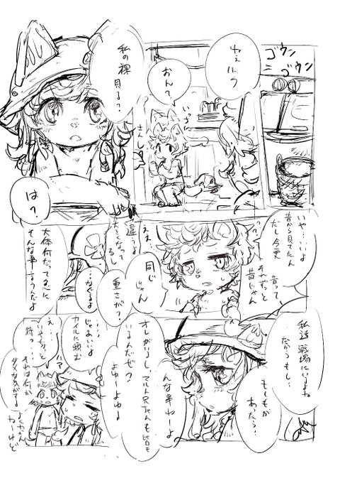 えちえな導入部分を考えたのですが改めて調べた結果、タラニスには洗濯機らしきものがない事に気付いてボツになりました 