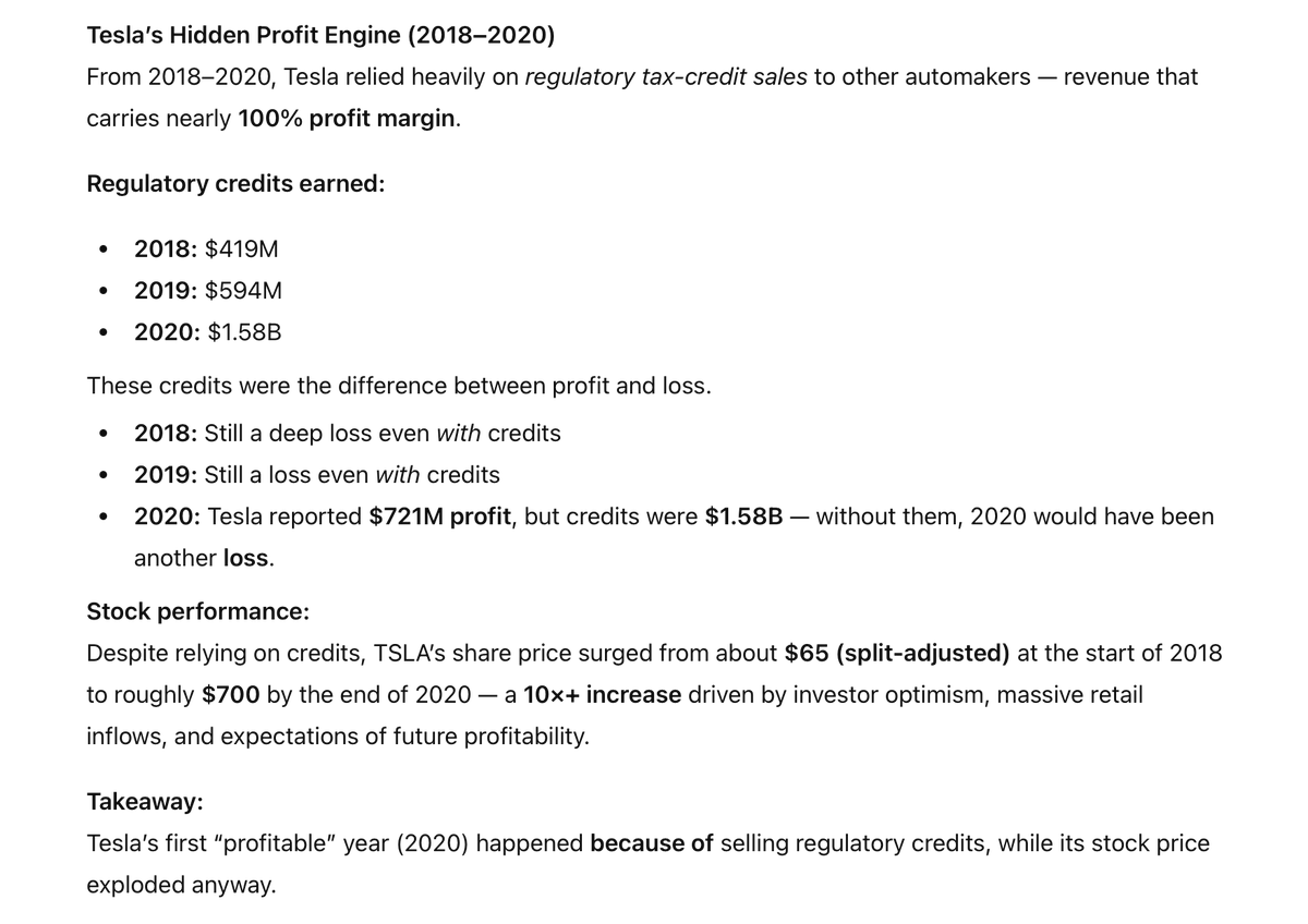 joedab12's tweet image. $EOSE $TSLA $BE 

do any of you guys remember how Tesla performed from 2018 to 2020 when their main profit driver was selling tax credits? Wonder how much EOSE will benefit from $90m per line in tax credits...please share your feedback. I&apos;m new to EOSE and dont know it inside and…