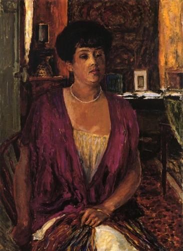 plast_online's tweet image. Pierre Bonnard  
Madame Claude Anet  
1910
#PierreBonnard