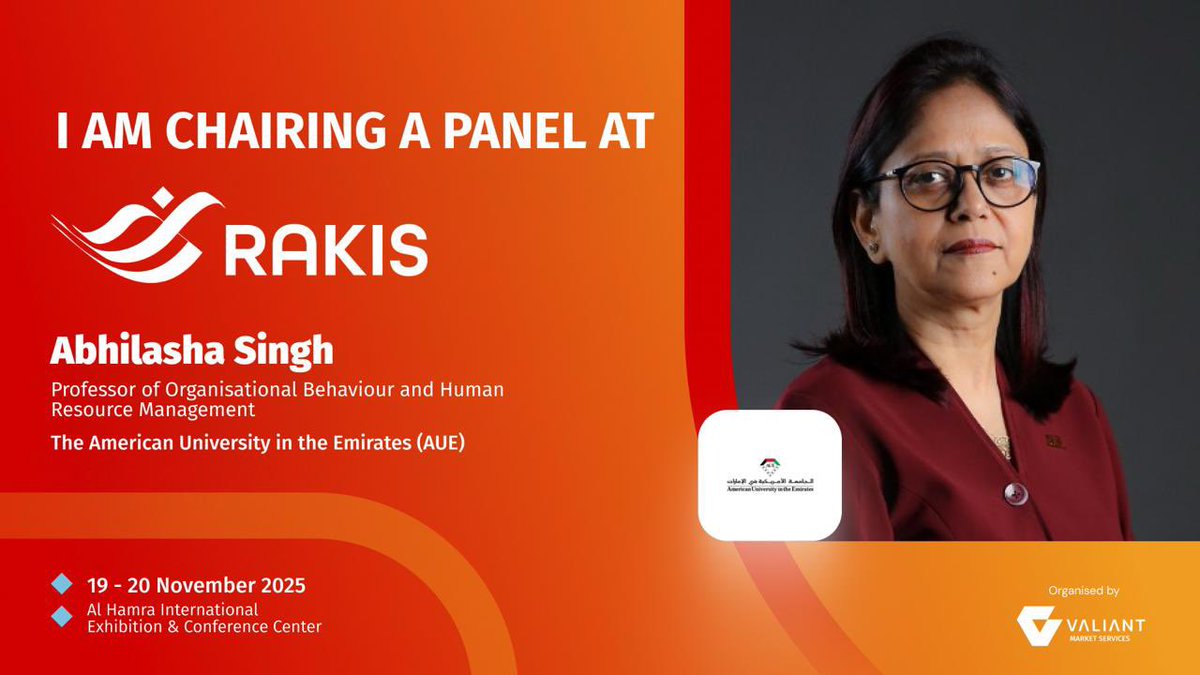 Sustainable investment is no longer an option, it is the foundation of future competitiveness! I am excited to chair a key panel at the upcoming Ras Al-Khaimah Investment and Business Summit on-Driving Sustainable Investment: Integrating ESG, Clean Energy, and Circular Economy.