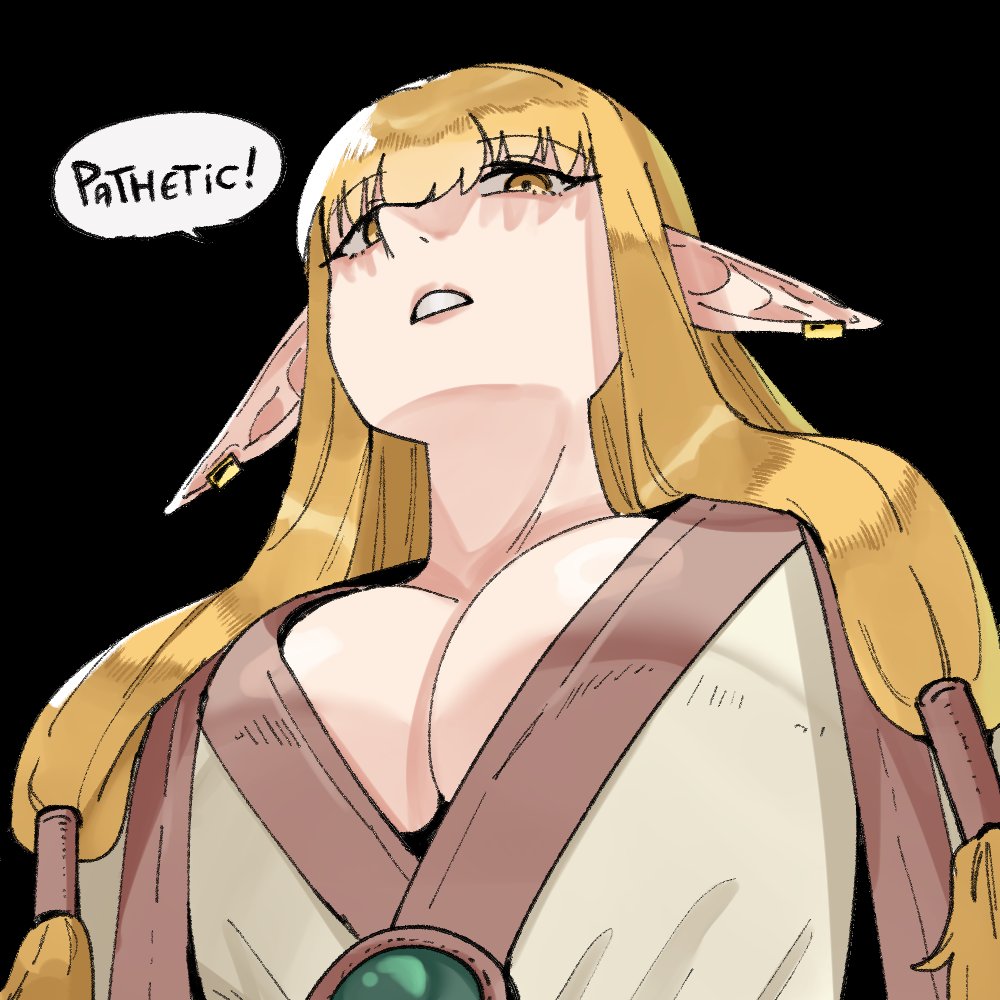 wanderjegson's tweet image. Super quick sketch of Serie from Frieren